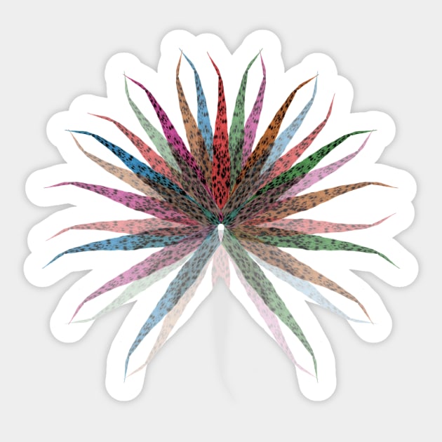 Mind of a Hippie Sticker by emanuellindqvist